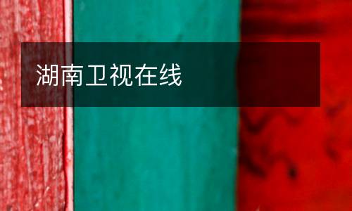 湖南衛(wèi)視在線