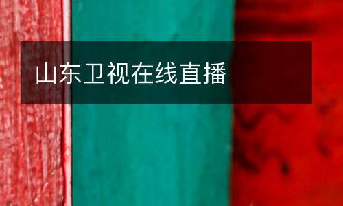 山東衛(wèi)視在線直播